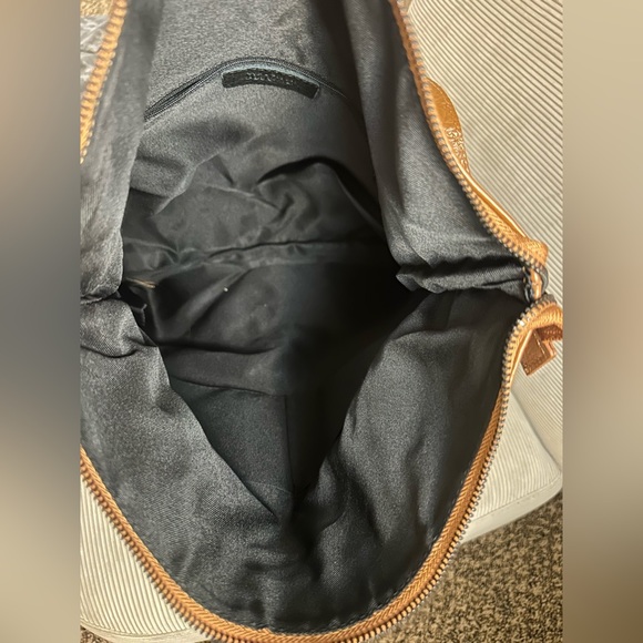 VERA PELLE - made in Italy - Elegant Croc-Embossed Brown Shoulder Bag - Picture 12 of 13